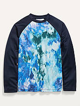 Дитячий лонгслів Old Navy кофта з UPF 15+ 1159809876 (Синій, S)
