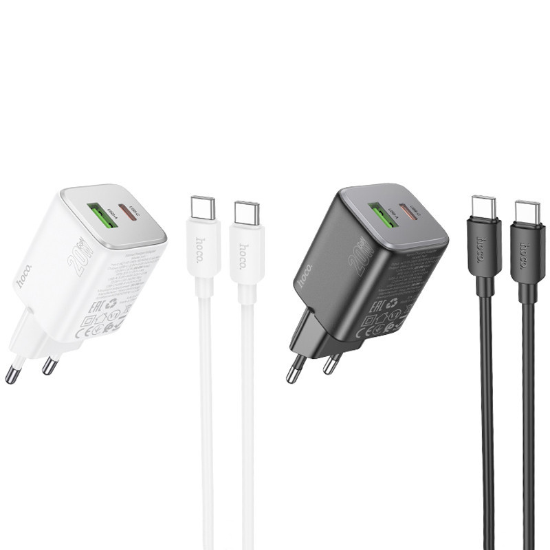 МЗП Hoco N41 Almighty PD20W+QC3.0 + Type-C to Type-C