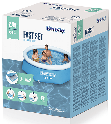 Басейн для дому Fast Set Bestway 57448, фото 2