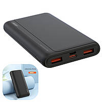 Зовнішній акумулятор Power Bank XO PR127 22.5 W 20000 mAh 2*USB 1*Type-C Black