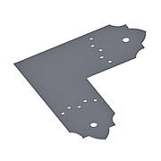 З'єднувач декоративний перфорований L - подібний (205х80х2мм) ТМ "KOLCHUGA" (Кольчуга) (40312096)