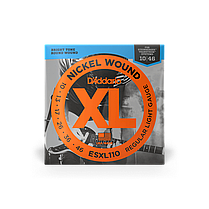 Струны D'addario ESXL110 XL Nickel Wound Regular Light Double Ball End (10-46)