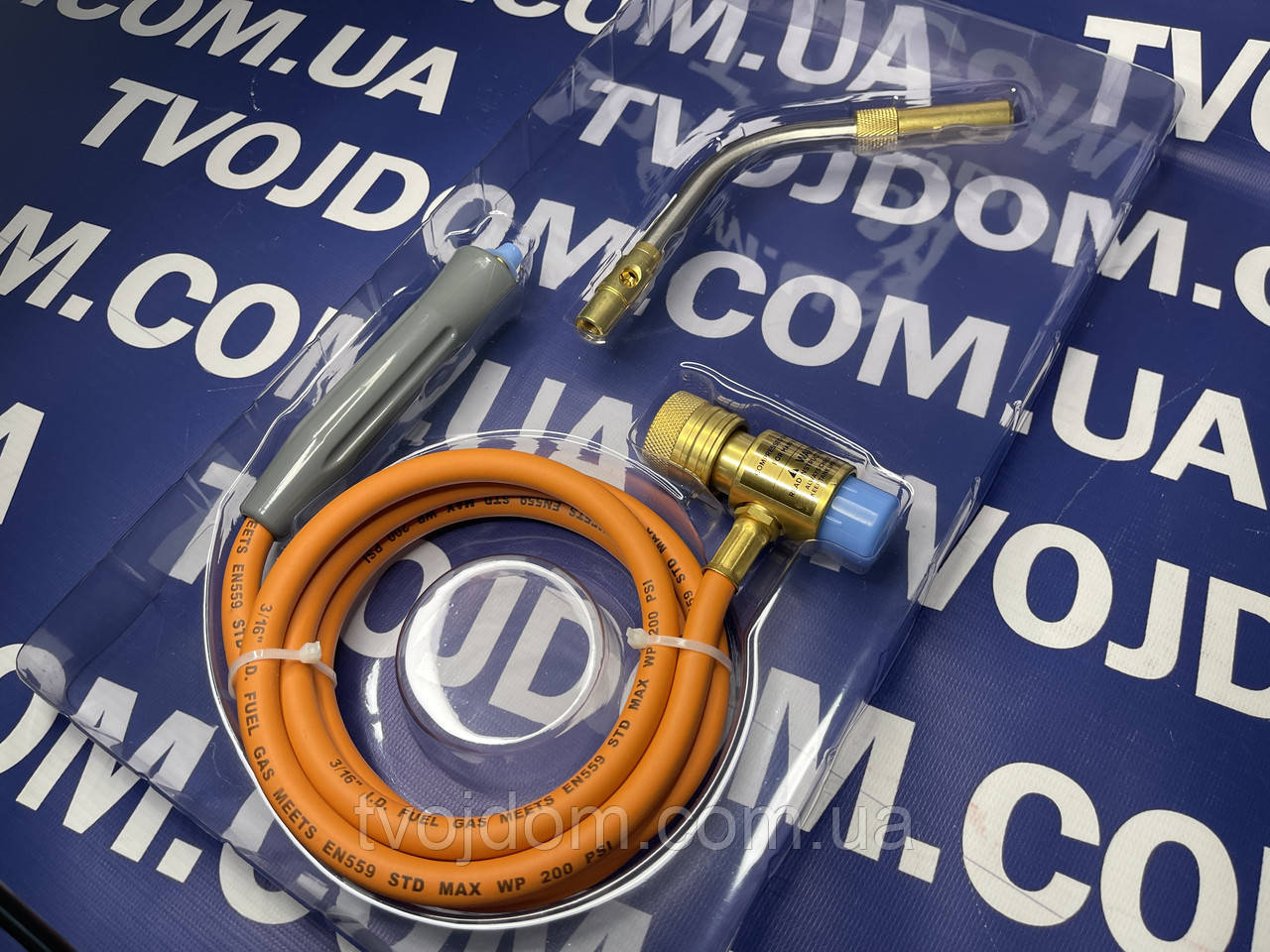 Пальник RTM 1660 під МАР газ, зі шлангом, без п'єзорозпалювання.