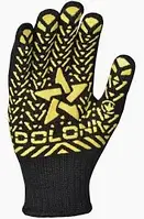 Рукавички DOLONI №562 чорні із зіркою