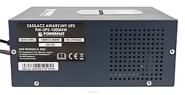Аварійне джерело живлення POWERMAT UPS LCD 1000VA 800W PM-UPS-1000MW, фото 4