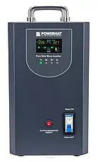 Аварійне джерело живлення UPS LCD 3000VA 2400W PM-UPS-3000MP, фото 3
