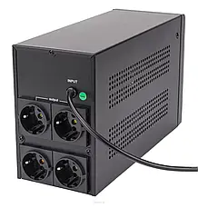 Аварійне джерело живлення UPS LCD 1200VA 720W 2X 7AH PM-UPS-2000M, фото 3