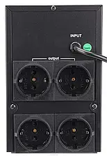 Аварійне джерело живлення UPS LCD 1200VA 720W 2X 7AH PM-UPS-2000M, фото 6