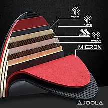 Професійна ракетка для настільного тенісу Joola Infinity Carbon (Black), фото 2