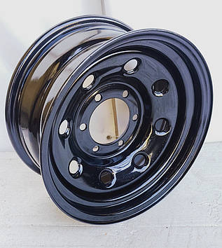 Диск мет. Kap 7,0x15"; 6x139,7; ET-10; DIA110 Soft чорний