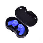 Беруші для плавання, купання, басейну Silenta Swim-Pro Blue (Black case), фото 3