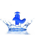 Беруші для плавання, купання, басейну Silenta Swim-Pro Blue (Black case), фото 5