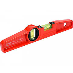 Рівень трапецевидний з магнітами YATO 25 см YT-30370