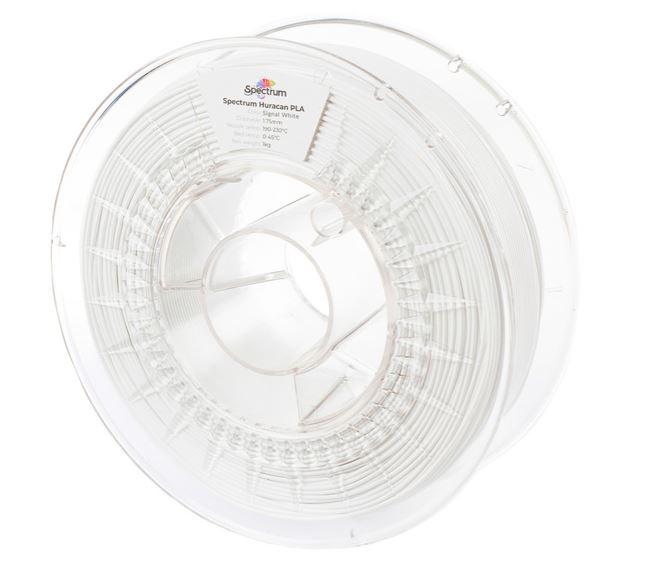 Filament Spectrum Huracan PLA 1.75mm SIGNAL WHITE 1kg, фото 1