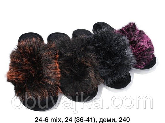 Зимове взуття оптом Кімнатні зимові капці 2024 бренду Lucky Line (рр. 36-41), фото 1