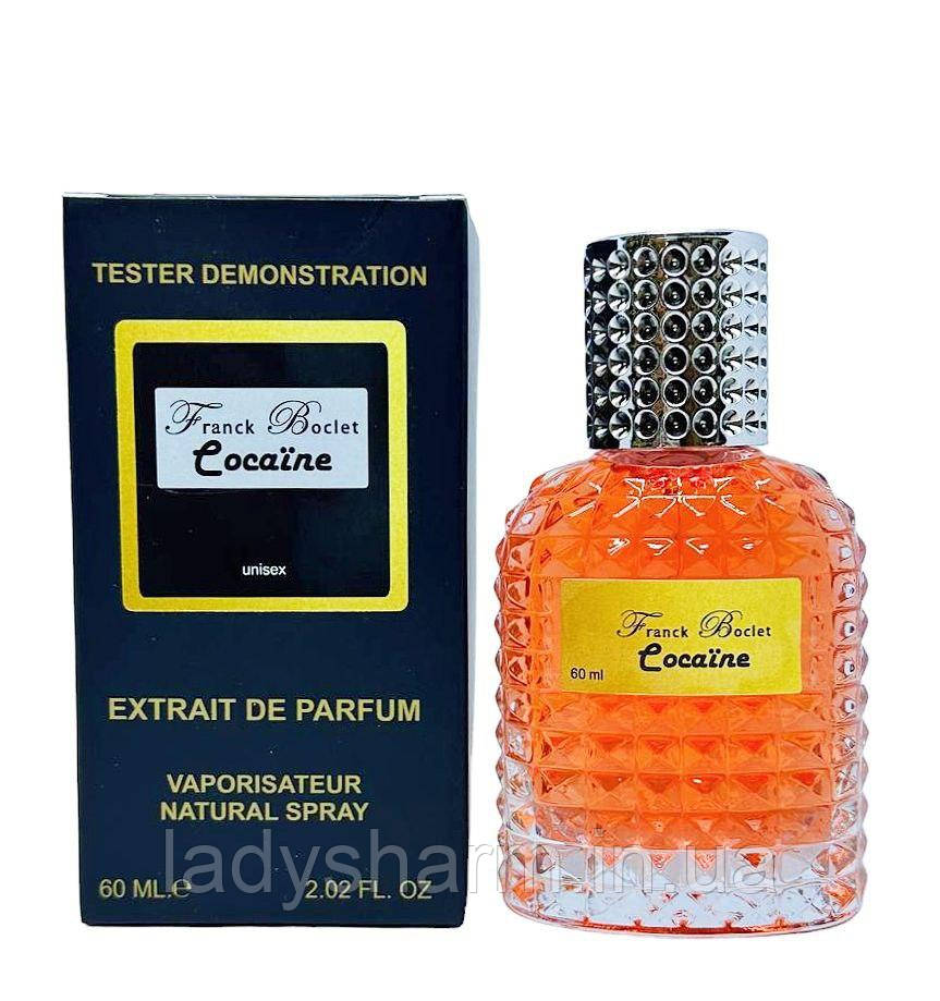 Тестер VIP Franck Boclet Cocaine (Фон Бокле Кокаїне), унісекс 60 мл, фото 1