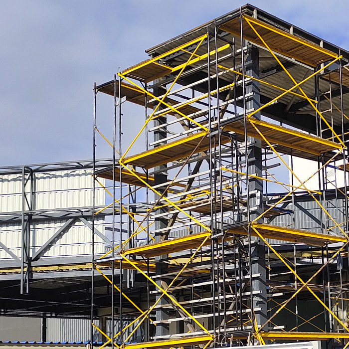 Рамні будівельні риштування, що відповідають стандартам ДБН 2х3м (важкі), фото 1