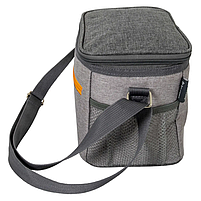 Дорожня Термосумка для продуктів та напоїв Bo-Camp 10 Liters Grey (6702910) для пікніка, фото 3