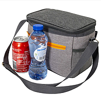Дорожня Термосумка для продуктів та напоїв Bo-Camp 10 Liters Grey (6702910) для пікніка, фото 4