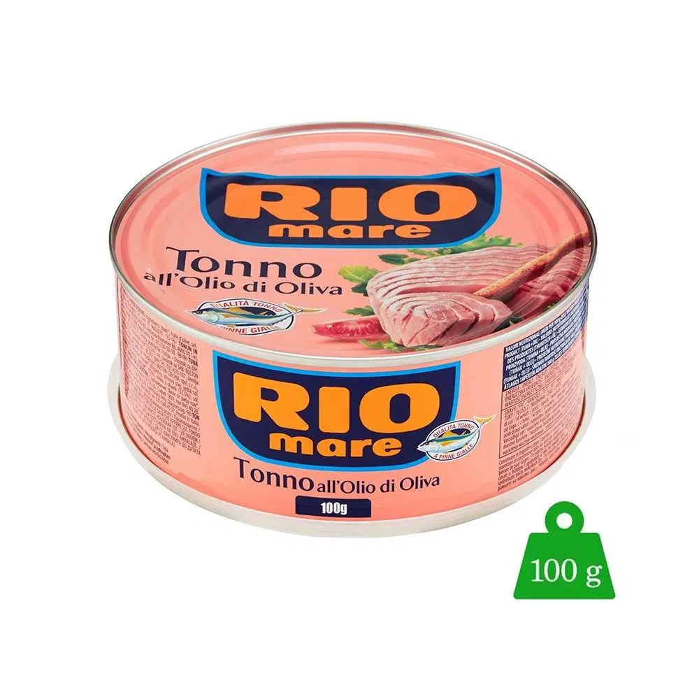 Тунець (консерва) цілісними шматочками в олії Rio Mare 100 г