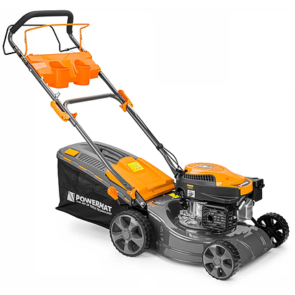 Бензинова самохідна косарка 3,7 кВт / 5 к.с. Powermat PM0976 самохідна бензо косарка, фото 1