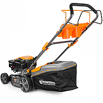 Бензинова самохідна косарка 3,7 кВт / 5 к.с. Powermat PM0976 самохідна бензо косарка, фото 4