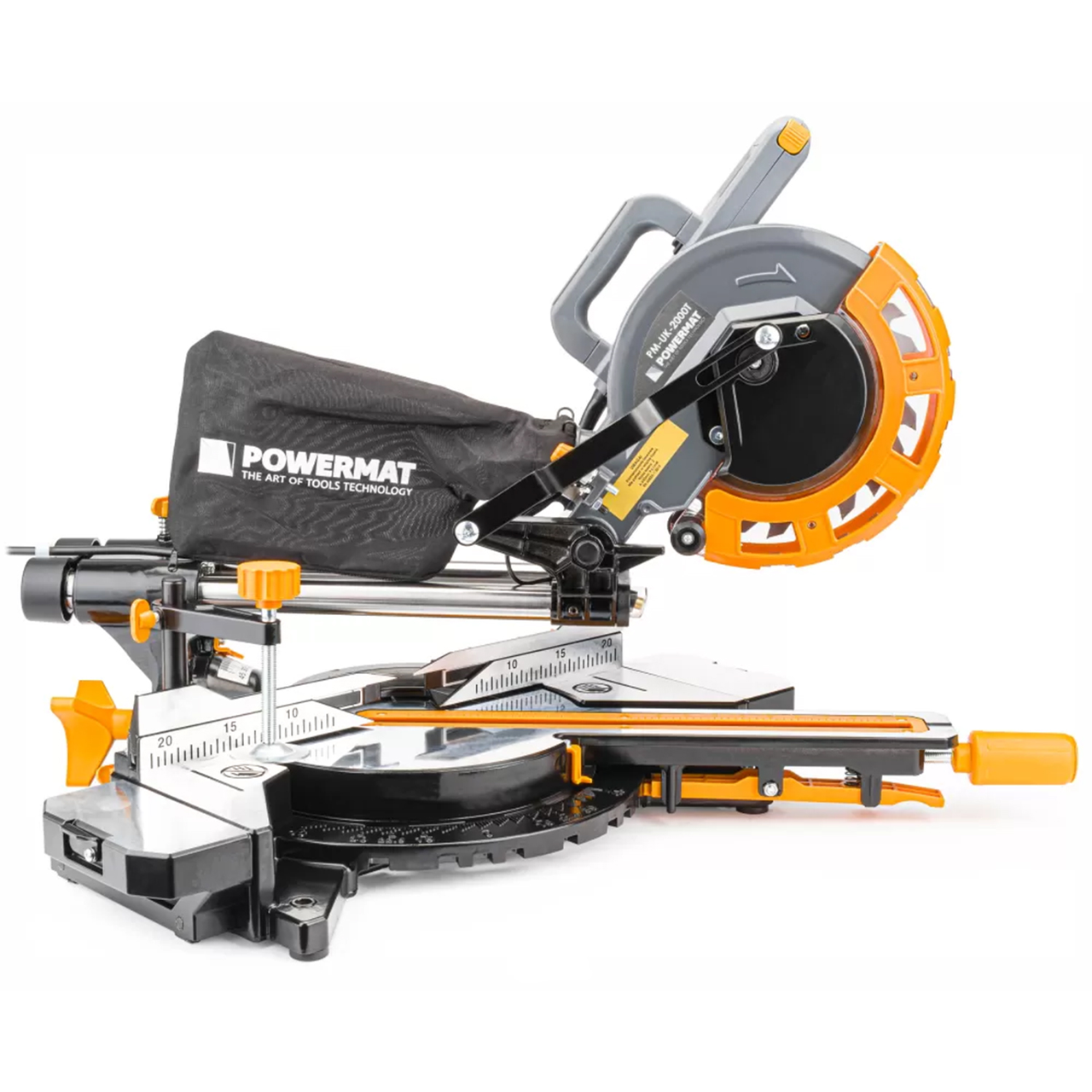 Пила торцювальна Powermat PM-UK-2000T, 2000 Вт ptr