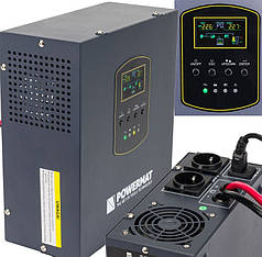 Дбж для квартири 500VA / 300W Powermat PM1220 перетворювач напруги безперебійник