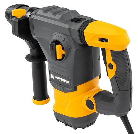 Перфоратор для будівельних завдань 2600 Вт Powermat PM1280 перфоратор професійний будівельний, фото 1