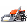 Ручна бензопила 4.9 к.с., 4,8 кВт/6,5 км Powermat PM0463 мотопила, фото 6