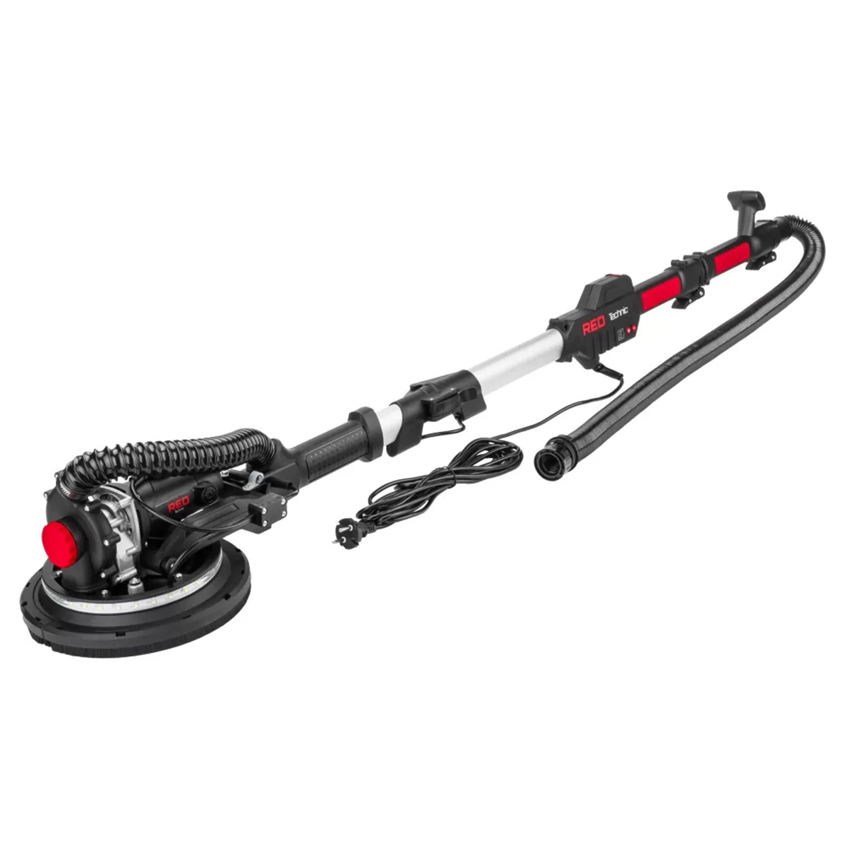 Шліфувальна машина для стін 1550 Вт Red Technic RTSDG0019 шліфувальні машини для стін та стель