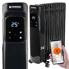 Обігрівач оливний 2.5 кВт Powermat PM1247 масляний нагрівач