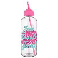 Пляшка для води VT-182055 Felix 450 мл рожева VITTORA