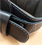 Пояс атлетичний EasyFit Training Belt (чорний) S, фото 5