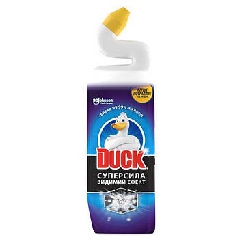 Очисний засіб для унітаза Туалетне Каченя Супер сила Видимий ефект 900 мл (05318)