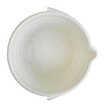 Відро пластикове 5 літрів харчове ЛЮКС слонова кістка Ø 25 см h=17 см (ПолімерАгро), фото 2