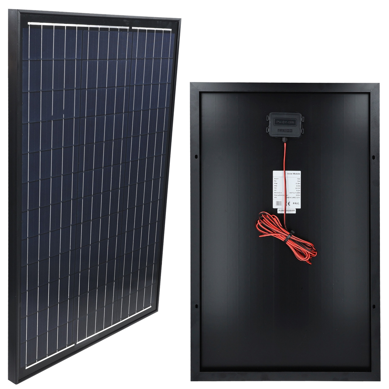 Панель сонячна Volt Polska POLI 70W 18V (800x510x30мм)+ кабель 5м, Сонячна батарея для дому