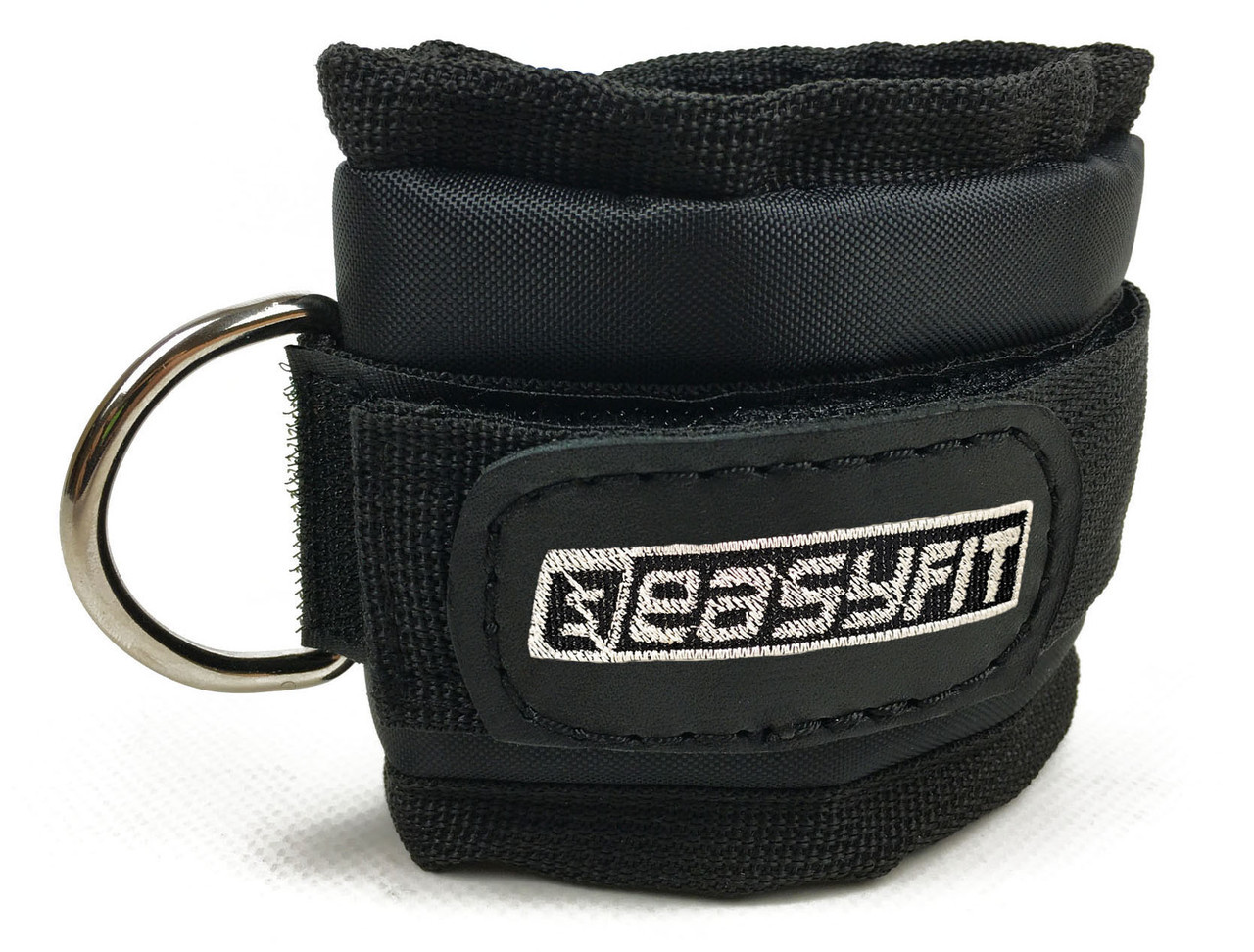 Манжета EasyFit чорна для тяги на тренажері Бубновского, фото 1