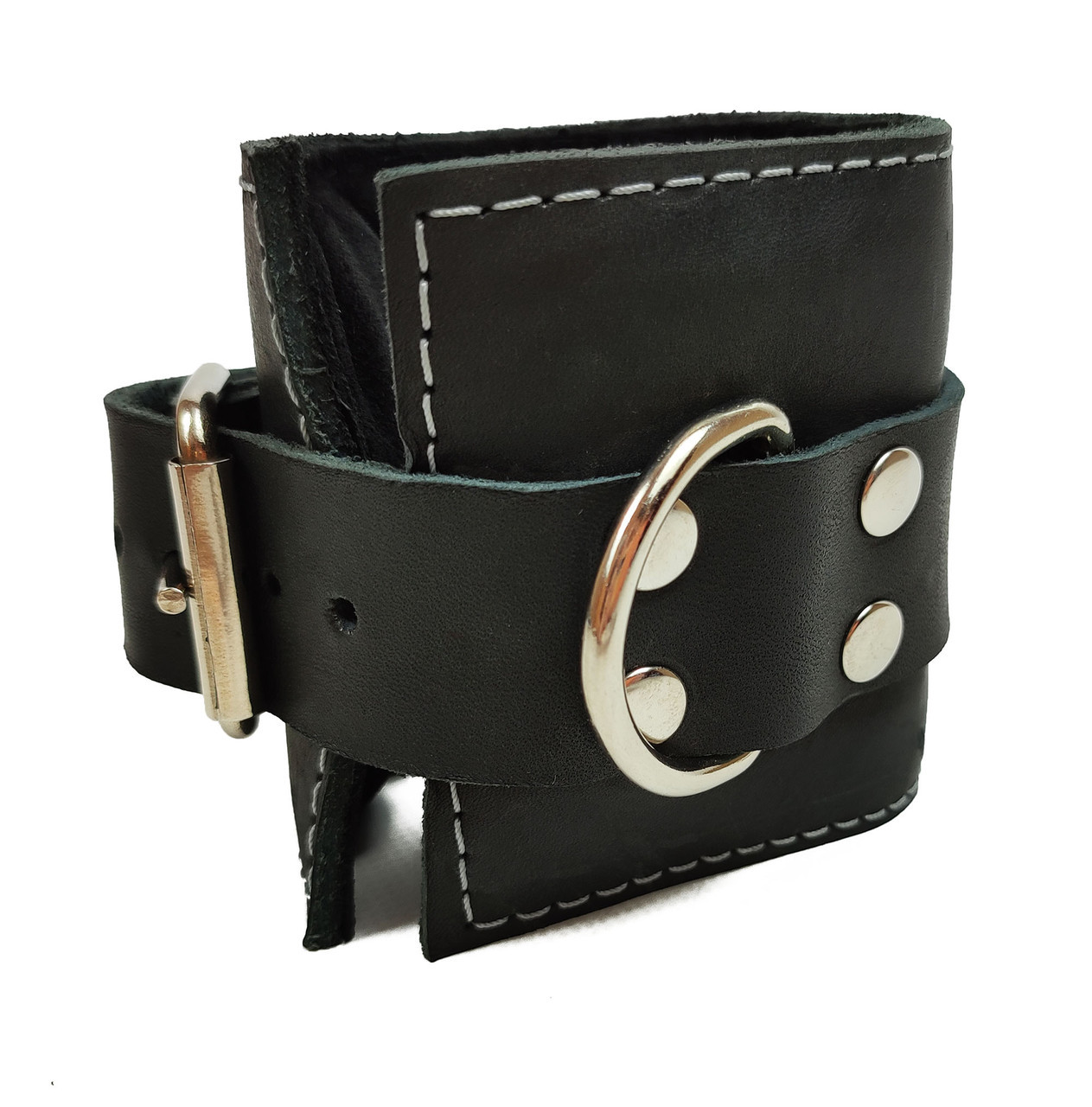 Манжета EasyFit F10 для тяги на тренажері (шкіра), фото 1