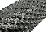 Масажний ролик EasyFit Grid Roller Light 33 см Чорний, фото 2