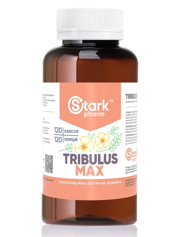 Трибулус Stark Pharm Tribulus Max (90% сапонінів) 500 мг  120 капс.