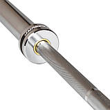 Гриф олімпійський EasyFit 2.2 м до 450 кг для кросфіту та пауерліфтингу, фото 3