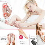 Масажний м'ячик EasyFit Goober з шипами червоний, фото 4