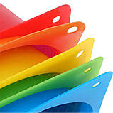 Конус-фішка спортивна EasyFit 17 см помаранчева, фото 2