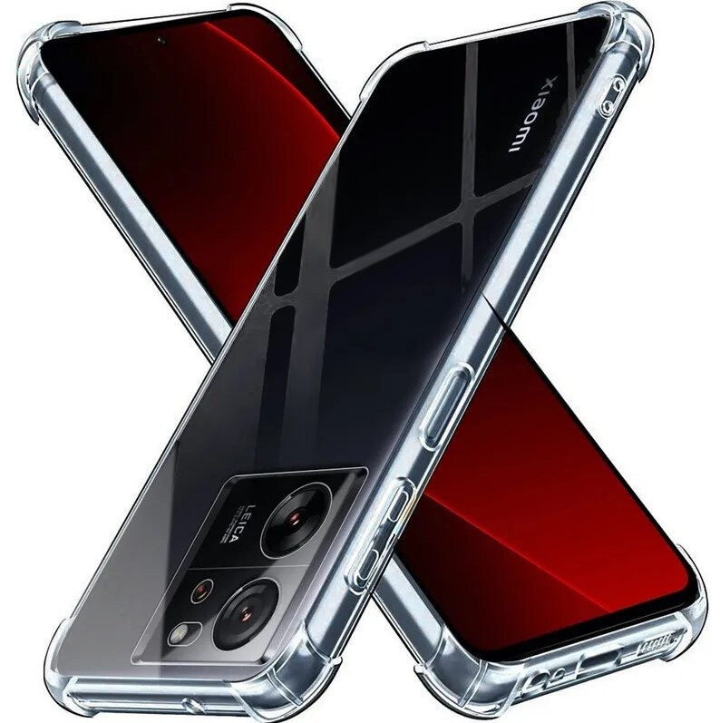 Противоударный прозрачный чехол для Xiaomi Mi 13T/ 13T Pro/ K60 Ultra