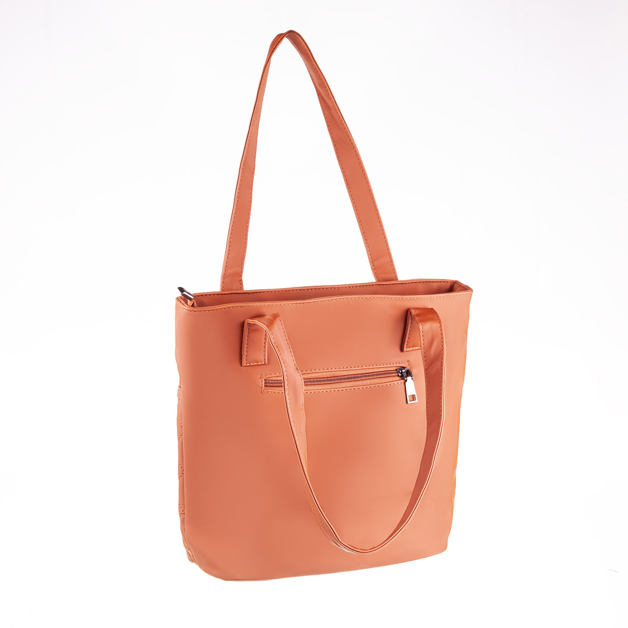 Жіноча велика сумка наплічна Bagira 82021 коричнева