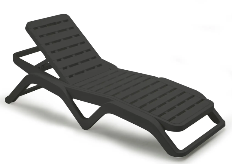 Лежак SCIROCCO антрацит, фото 1