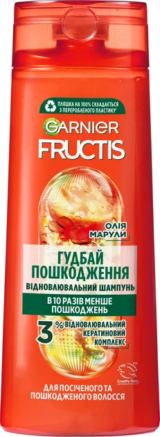Шампунь Garnier Fructis "Гудбай посічені кінчики" (250мл.)