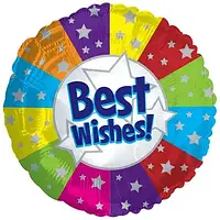 Фольгована куля CTI-CT Best Wishes! Найкращі побажання!, 18"