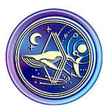 Штамп для сургуча. Сургучний друк Кіти в минулих життях діаметром 25 мм, фото 5